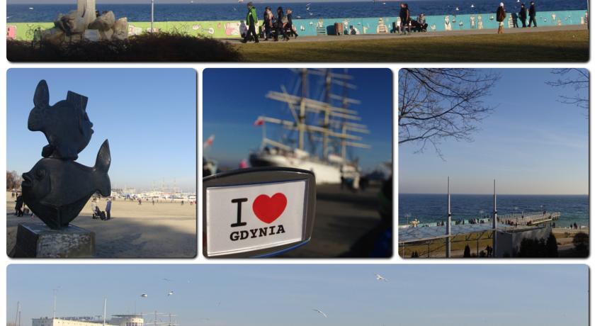 Apartament Horizon Z Widokiem Na Morze Gdynia Bagian luar foto