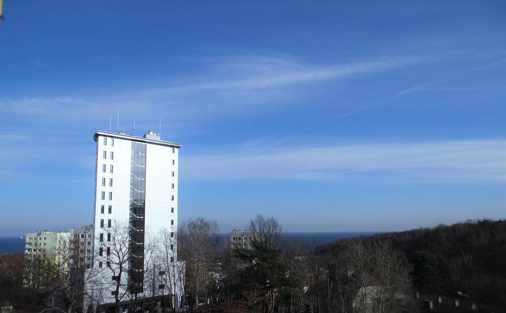Apartament Horizon Z Widokiem Na Morze Gdynia Bagian luar foto