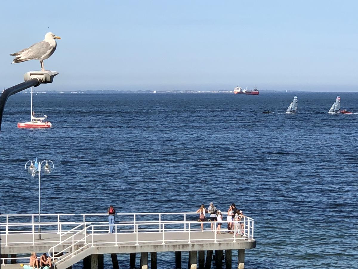 Apartament Horizon Z Widokiem Na Morze Gdynia Bagian luar foto