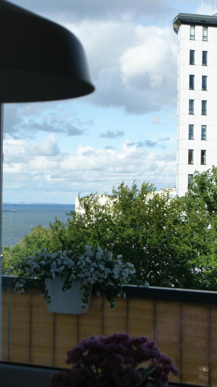 Apartament Horizon Z Widokiem Na Morze Gdynia Bagian luar foto